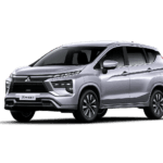 Mitsubishi Xpander putih untuk layanan sewa mobil Jakarta dengan driver profesional dari FM Rent Car