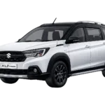 Suzuki XL7 putih dari FM Rent Car untuk layanan sewa mobil dengan supir di Jakarta